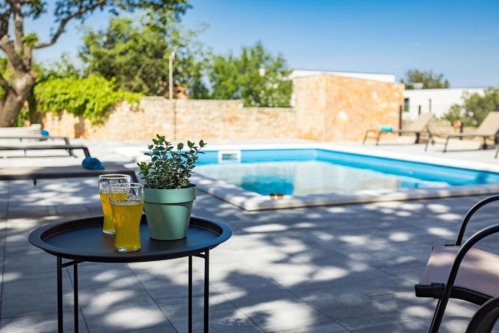 Ližnjan Cesare Apartment, With Swimming Pool And Sea View מראה חיצוני תמונה
